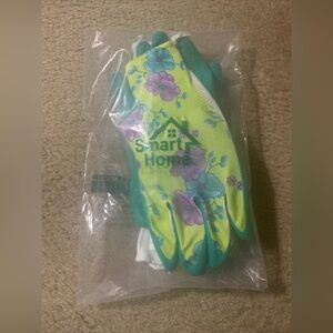 Smart Home Floral Gardening Gloves Set